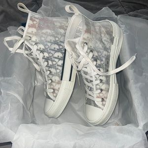 Dior Men’s B23 Hightop RED/Blue sneakers Excellent condition
